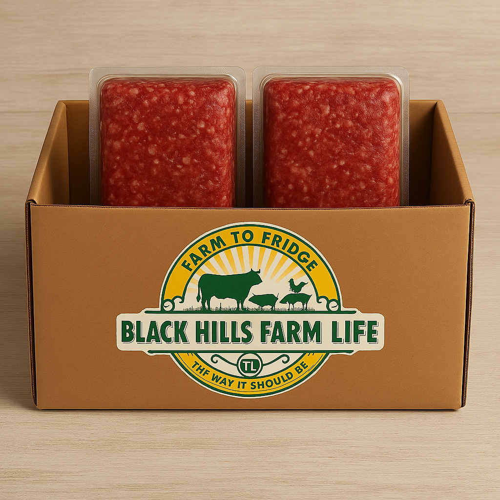 10 lbs Premium Ground Beef Grass Fed